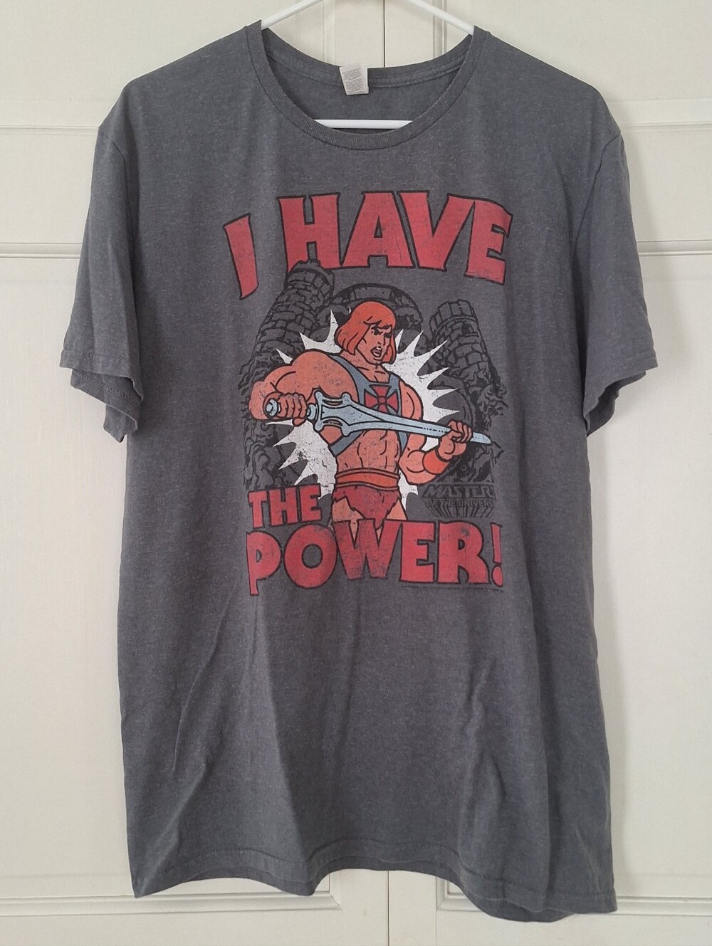 Fruit of the Loom Sofspun He-Man t-shirt.